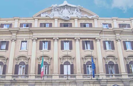 Facciata del Ministero dell'Economia e delle Finanze