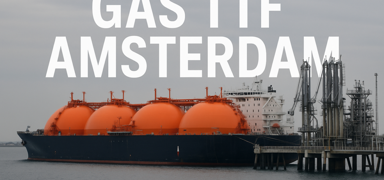 Il gas rimane sopra i 40 euro sulla piazza Ttf di Amsterdam