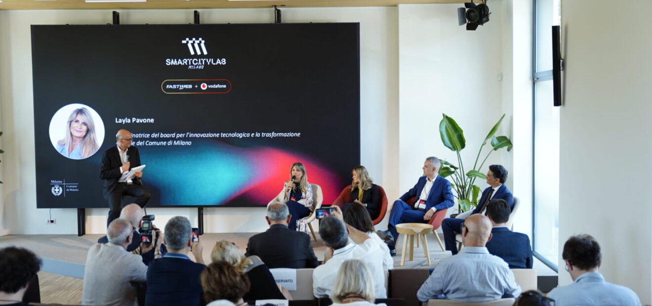 Inaugurazione dell'Innovation Hub di Fastweb e Vodafone a Milano
