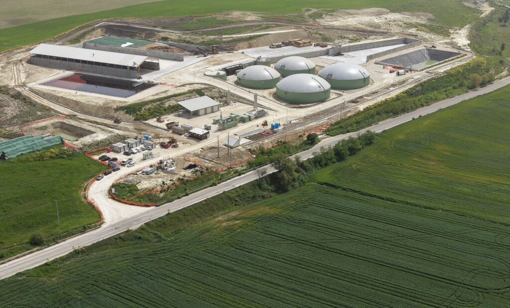 Impianto di biometano Axpo a Grottole