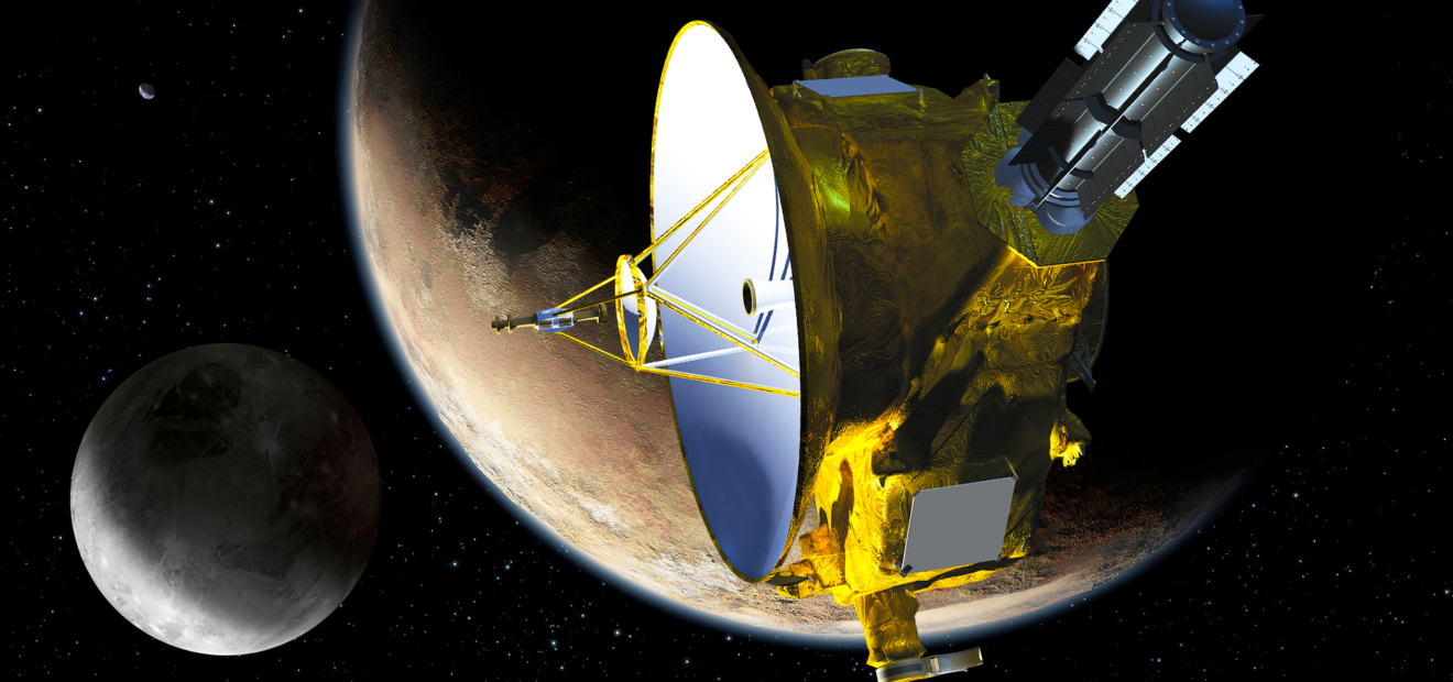 Immagine della sonda New Horizons