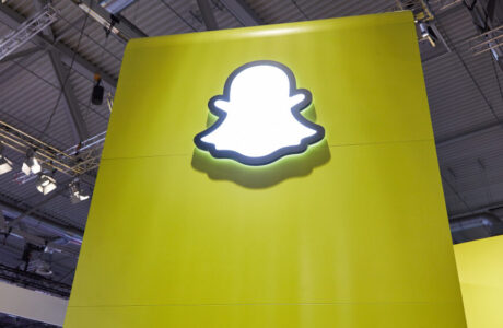 Screenshot della funzione Now Playing di Snapchat