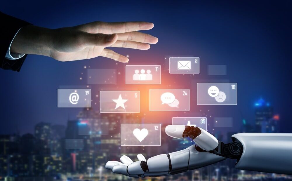 Illustrazione dell'Emotional AI in azione