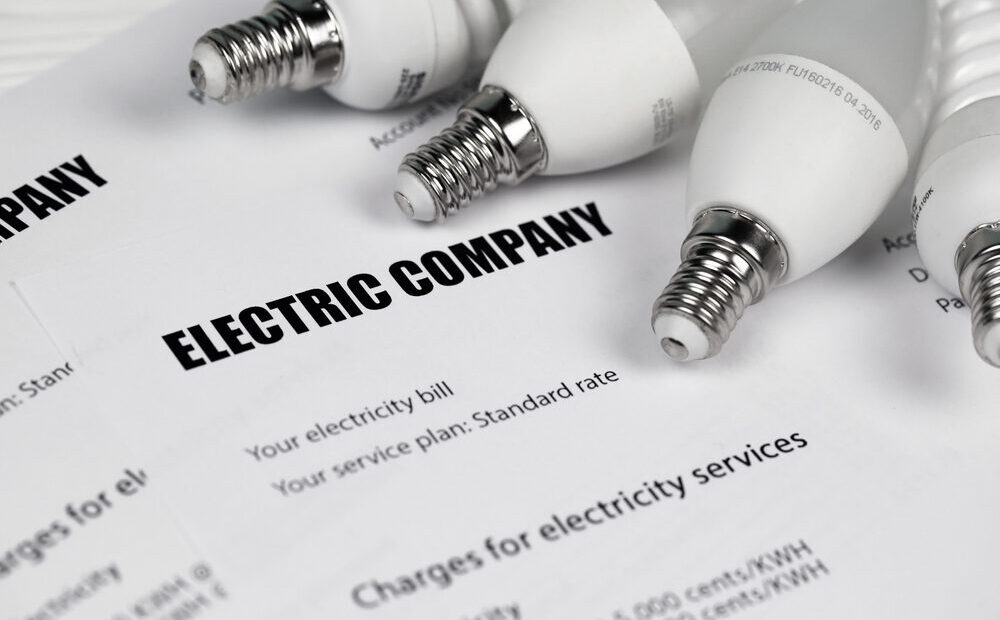 Aumento dei prezzi dell'elettricità