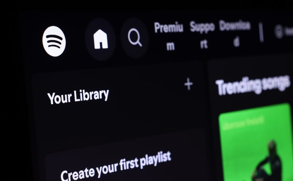 Grafico di crescita di Spotify