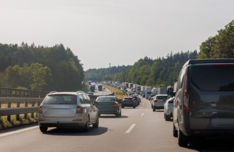 Traffico intenso in estate