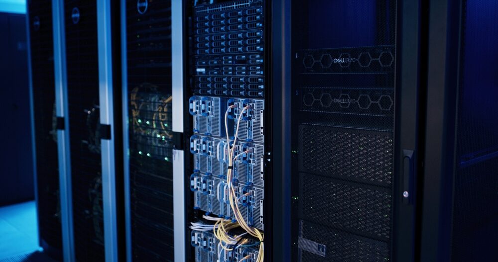 Immagine di tecnologia Kioxia per SSD