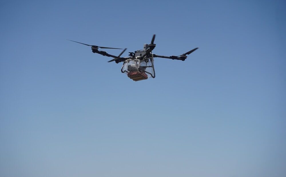 Droni cargo in azione nei rifugi alpini