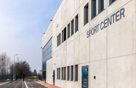 Esterno del Santa Corinna Sport Center