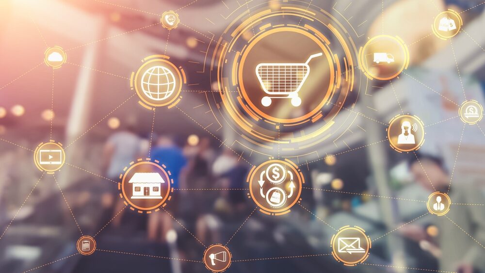 Rappresentazione grafica dell'intelligenza artificiale nel business