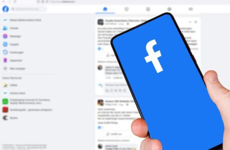 Interfaccia Facebook Reels